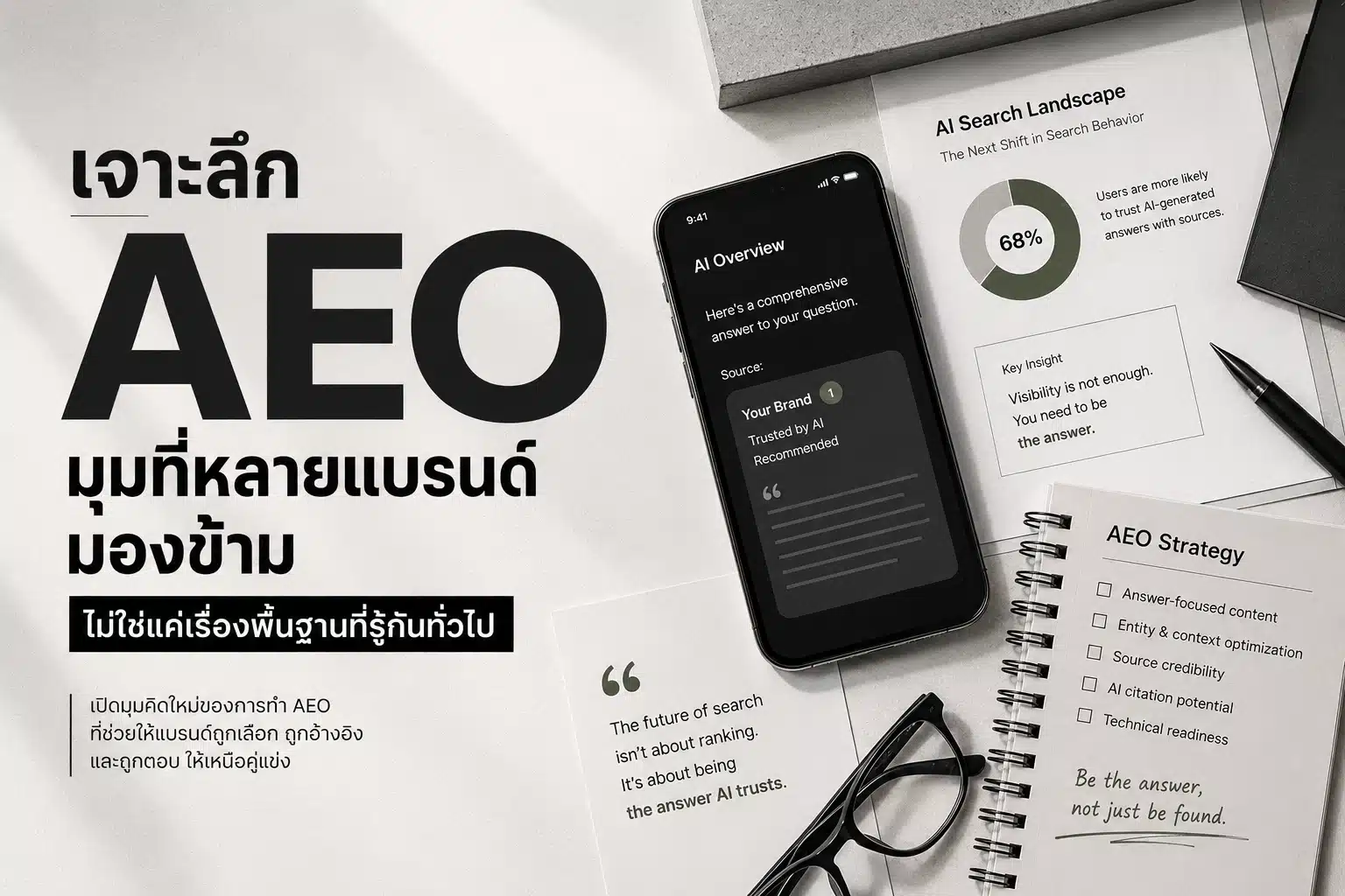 เจาะลึก AEO มุมที่หลายแบรนด์มองข้าม ไม่ใช่แค่เรื่องพื้นฐานที่รู้กันทั่วไป